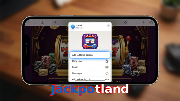 Game list for Jackpotland ios section